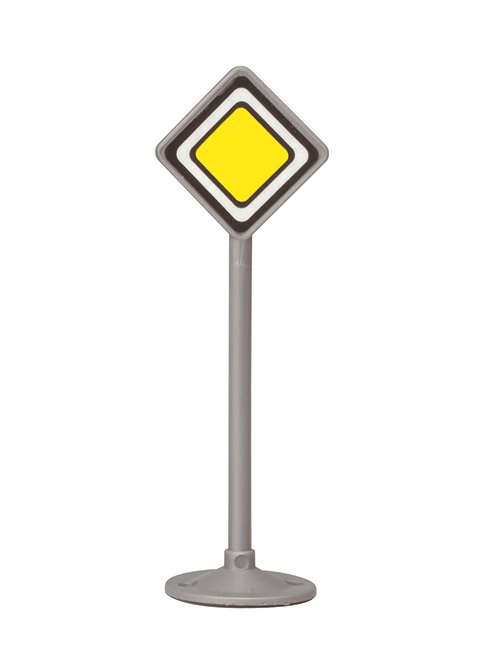Игровой набор со светофором и знаками дорожного движения, 12 см.  